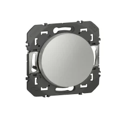 Poussoir simple Legrand Dooxie aluminium