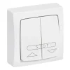 Poussoir volet roulant ASL Legrand blanc