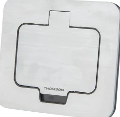 Prise 16A 2 port + terre aluminium IP55 Thomson