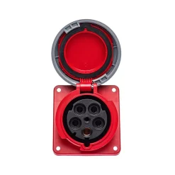 Prise 125a Tétrapolaire 3p+n+t Encastrable - étanche Ip67 - Ide