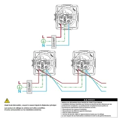 Prise avec terre complète Schneider Electric Asfora blanc