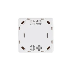 Prise avec terre monobloc en saillie Jacobsen Sigurd blanc complet