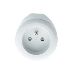 Prise BEWATT + chargeur USB Blanc - Watt and Co