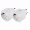 Prise connectée Wifi 16A Konyks (EU type F), lot de 2
