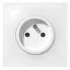 Prise de courant avec terre Legrand Neptune 0 913 30 couleur blanc 16 A 250 V