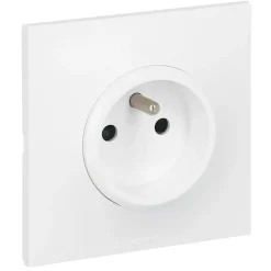 Prise de courant avec terre Legrand Neptune 0 913 30 couleur blanc 16 A 250 V