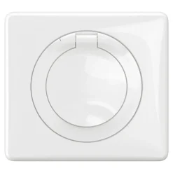 Prise de courant avec terre Legrand Céliane IP44 complet blanc