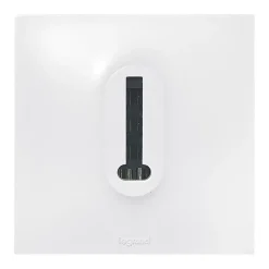 Prise de téléphone Legrand Neptune plastique blanc mat