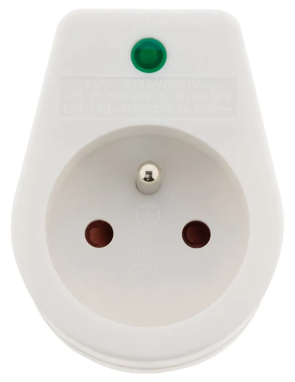 Prise parafoudre simple 2P+T - Zenitech