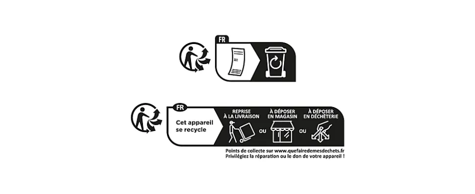 Prise 2 pôle+terre et va-et-vient vertical Diall Mastic