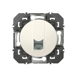 Prise RJ45 Legrand Dooxie blanc carrée