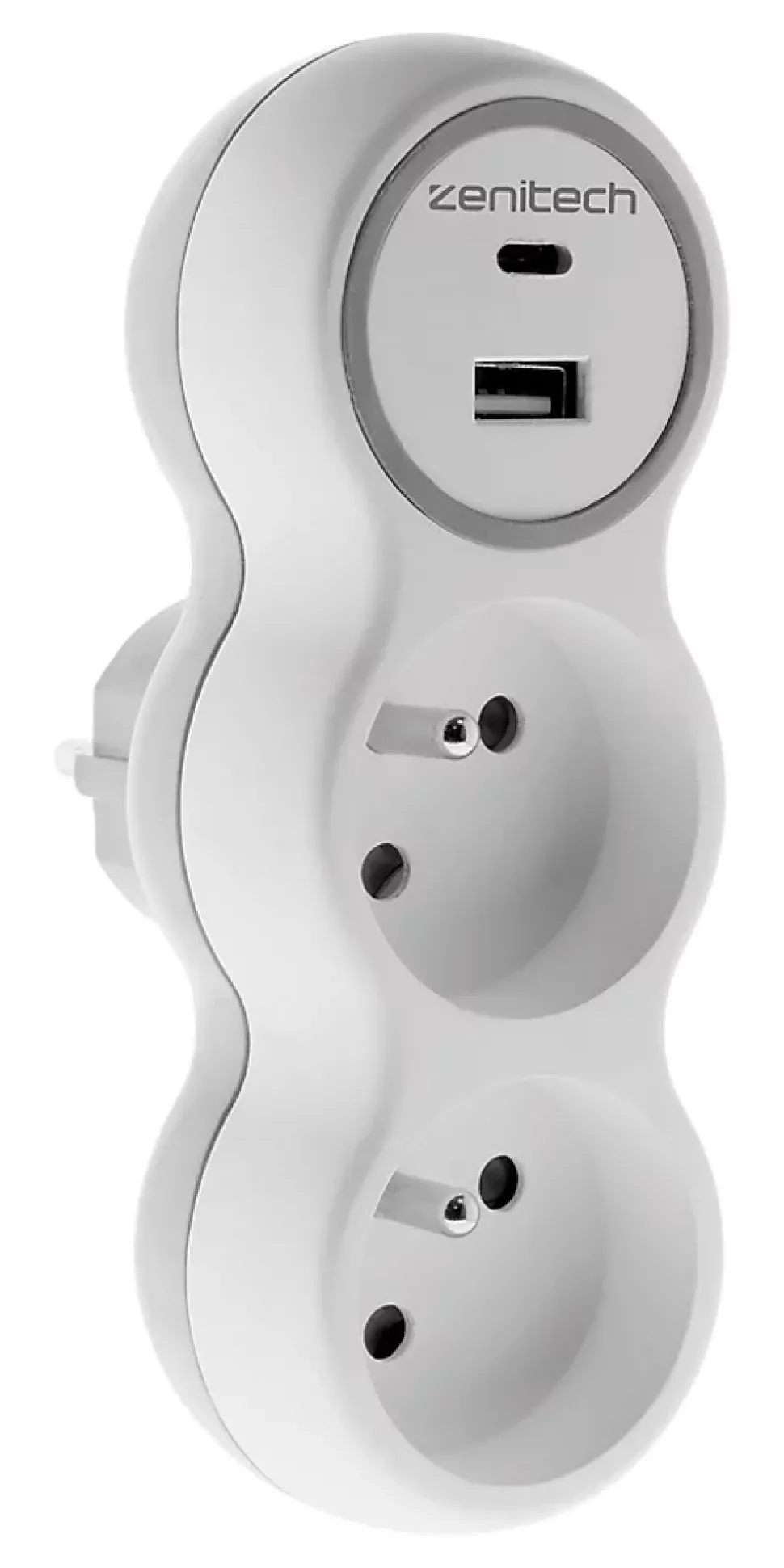 Prise 2x16A + 2 ports USB - Bolea Zenitech