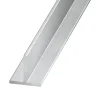 Profilé T aluminium brut 15 x 15 mm, 1 m