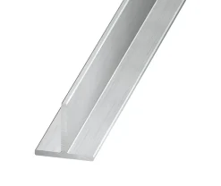 Profilé T aluminium brut 15 x 15 mm, 1 m