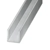 Profilé U aluminium brut 10 x 20 x 10 mm, 2 m
