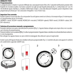 Programmateur hebdomadaire mécanique - 10/16A.