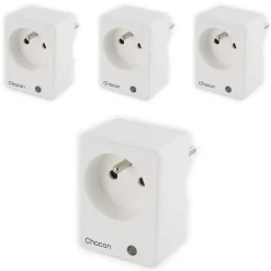 4 programmateurs Wi-Fi suivi consommation - Chacon