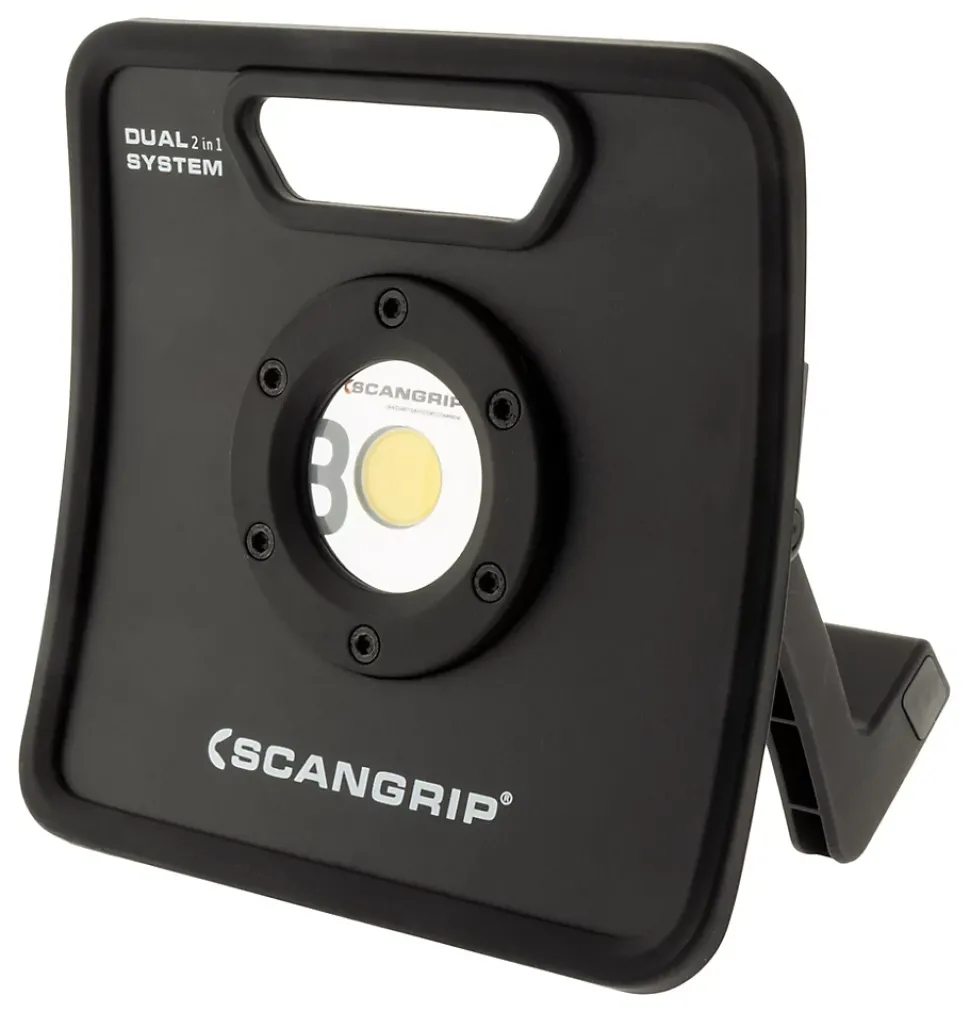 Projecteur 4000lm câble + batterie Scangrip