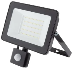 PROJECTEUR SENSOR 30W 3000LM IP65 NOIR