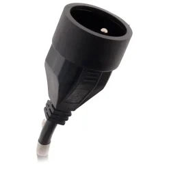 Prolongateur 16A HO5VV-F 3G1,5mm² - noir 5m - Zenitech