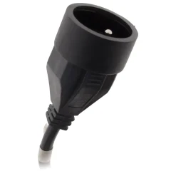Prolongateur 16A 2P+T noir 3m Zenitech