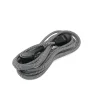 Prolongateur Schuko fiche plate 3m noir/blanc Chacon
