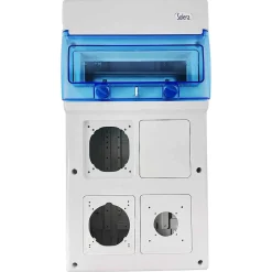 1311pv4 Coffret étanche Ip65 Pour 4 Prises électriques à Composer - 11 Modules - Solera Indubox