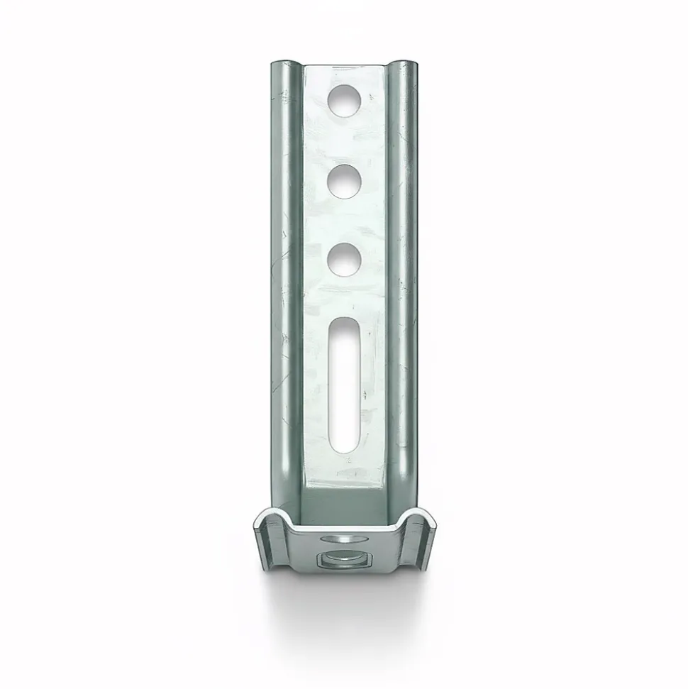 Équerre de fixation nervurée 3 pans 70 x 160 mm Afbat