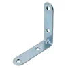20 équerres de chaise acier zingué 40 mm Vynex