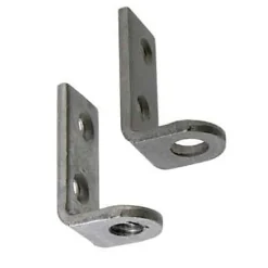 4 équerres taraudées L. 35 x l. 16 x P. 22 mm