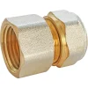 Raccord droit à compression pour tube Multicouche Ø20 - droit femelle 20/27 (3/4")