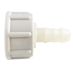 Raccord droit Entrée Ecrou tournant 20/27 - Sortie tétine cannelée Somatherm for you