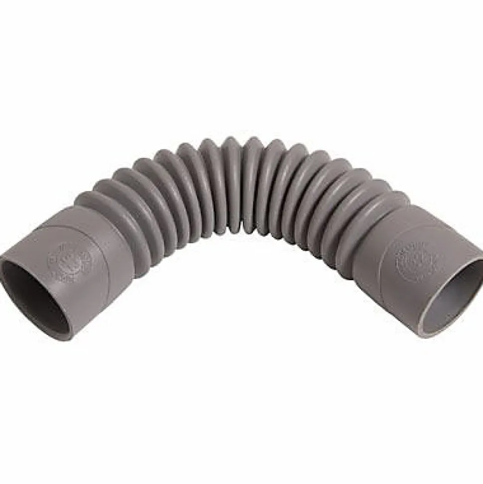 Raccord d'évacuation souple PVC Wirquin Magicoude ø50 mm à coller