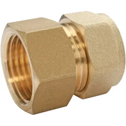 Raccord femelle bicône pour tube cuivre Ø16 - Femelle 15/21 (1/2")