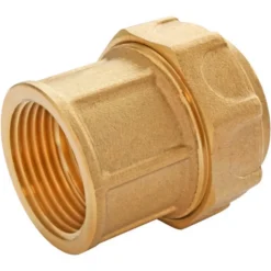 Raccord laiton droit pour PE Ø20 - Femelle 20/27 (3/4")