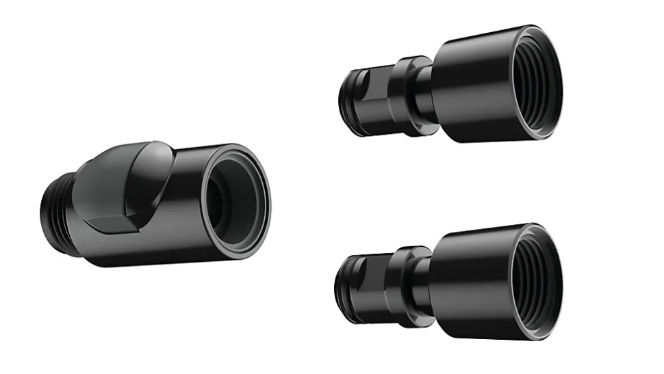 Raccord rapide 1/2 pour douchette, noir, Hansgrohe
