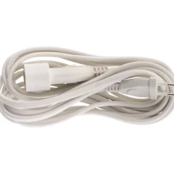 Rallonge de câble HO5VV-F 2x1mm² - 5m - blanc - Zenitech