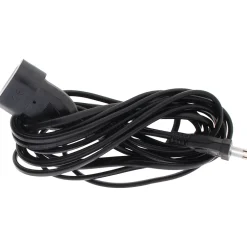 Rallonge de câble HO5VV-F 2x1mm² - 5m - noir - Zenitech