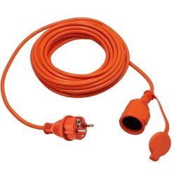 Rallonge de jardin orange Schuko 25 m 3x1,5 mm² IP44 HOROZ