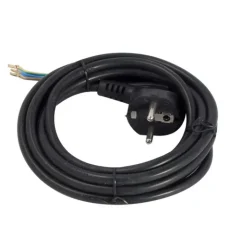 Rallonge HO5VVF 3x1,0mm² - 1,5m - Noir - Chacon