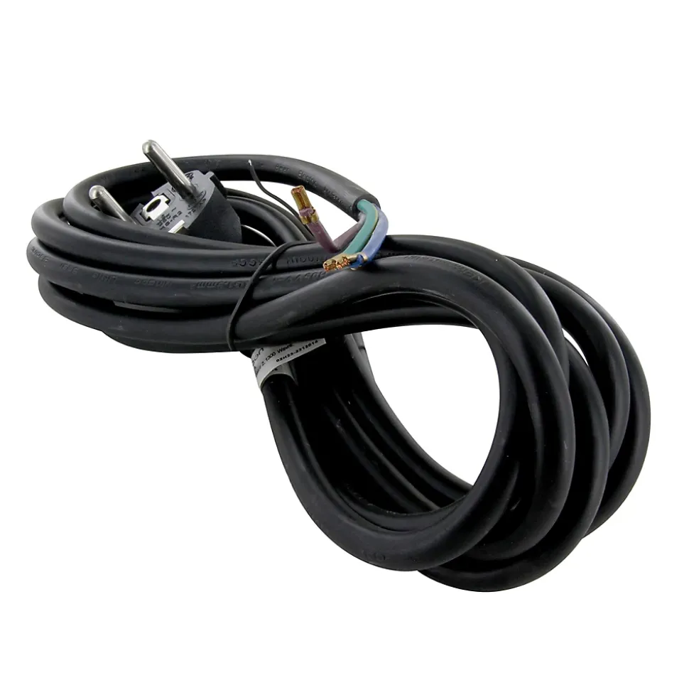 Rallonge HO5VVF 3x1,5mm2 - 3m - noir - Chacon