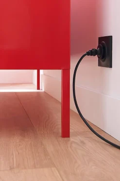 Rallonge intérieur H05VV-F Diall 3 x 1.5 mm² 3m + prise noir