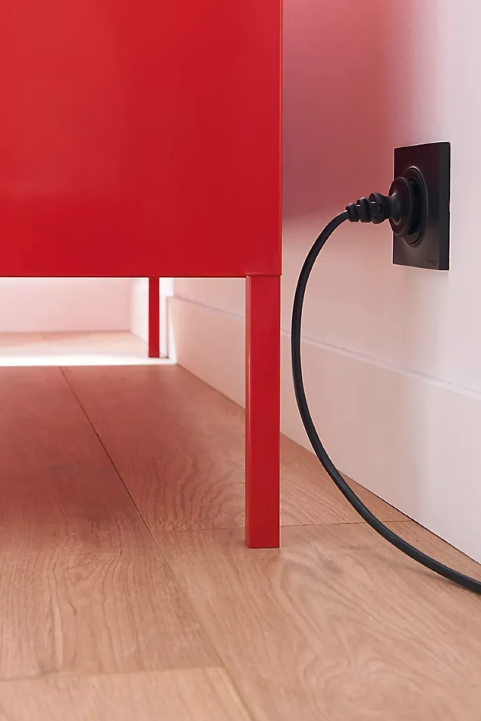 Rallonge intérieur H05VV-F Diall 3 x 1.5 mm² 3m + prise métal