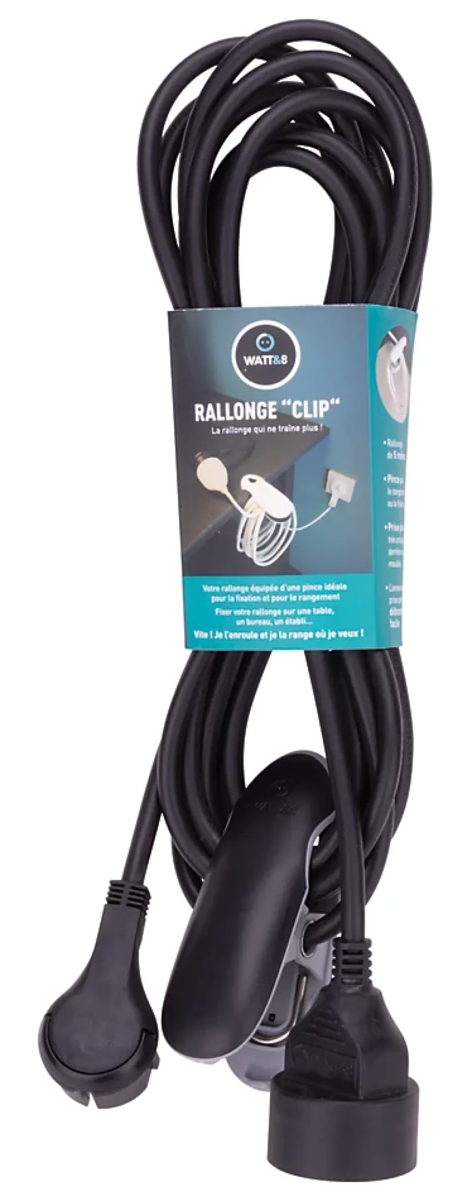 Rallonge électrique R-3MCLIP-NR-CT
