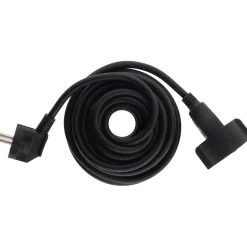 Rallonge Schuko HO5VV-F 3G1,5mm² 5m - noir - Zenitech