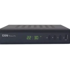 Récepteur TNT HD CGV ETIMO 2TC double tuner HDMI 1080p USB Ethernet Noir