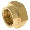 Réduction laiton avec butée interne Femelle 26/34 (1") - Femelle 20/27 (3/4"), lot de 2