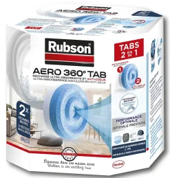 2 recharges pour absorbeur d'humidité Rubson Aero 360°