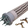 RESISTANCE STEATITE 3600W TRI Diam. 52 Lg. 500 CHAUFFE-EAU