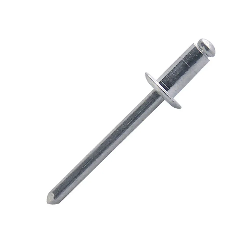 Rivet aveugle tête plate aluminium 4,0 x 14 mm, 15 pièces